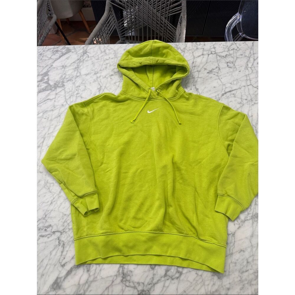 Nike Lime Green Hoodie Swoosh Size S‎ Men’s